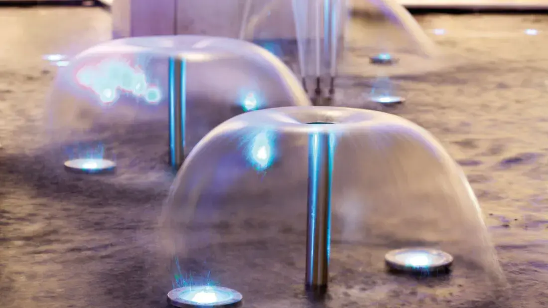 نازل قارچی آبنما